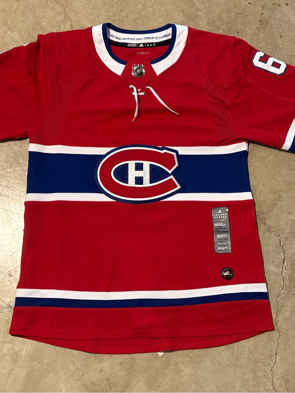 Montreal Canadiens Red Hockey Jersey - Men’s Small